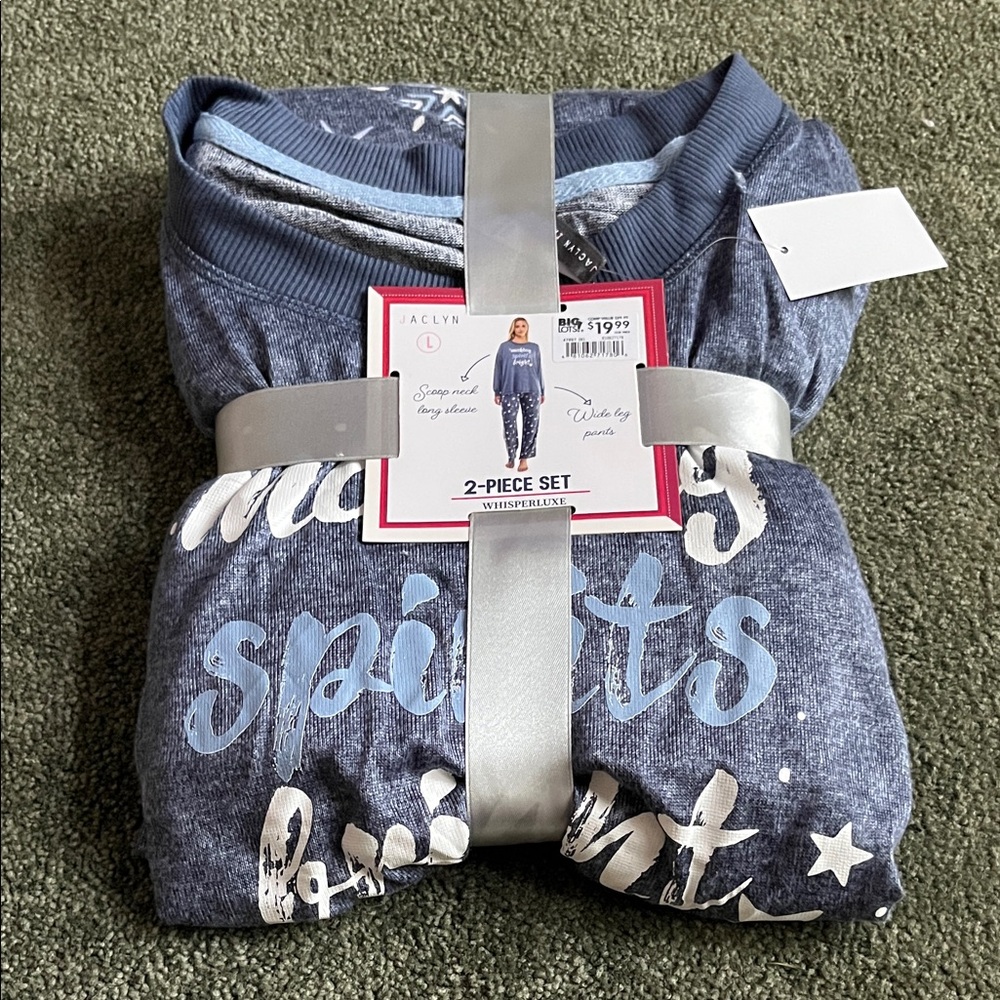 Women's Blue Pajama Set